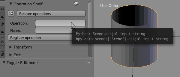 register script