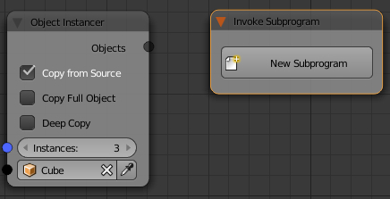 new subprogram