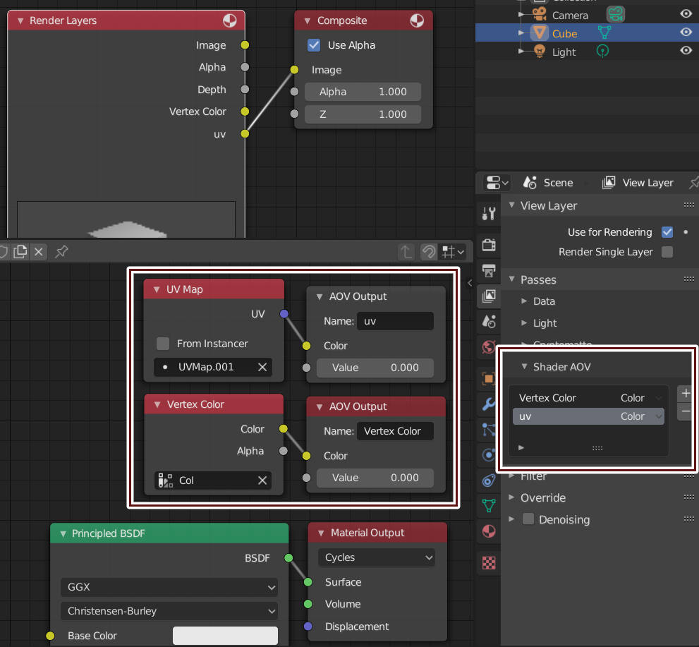 Blender で輪郭抽出する方法まとめ