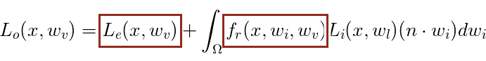 rendering equation