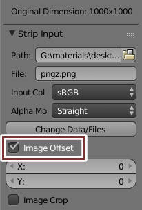 image offset
